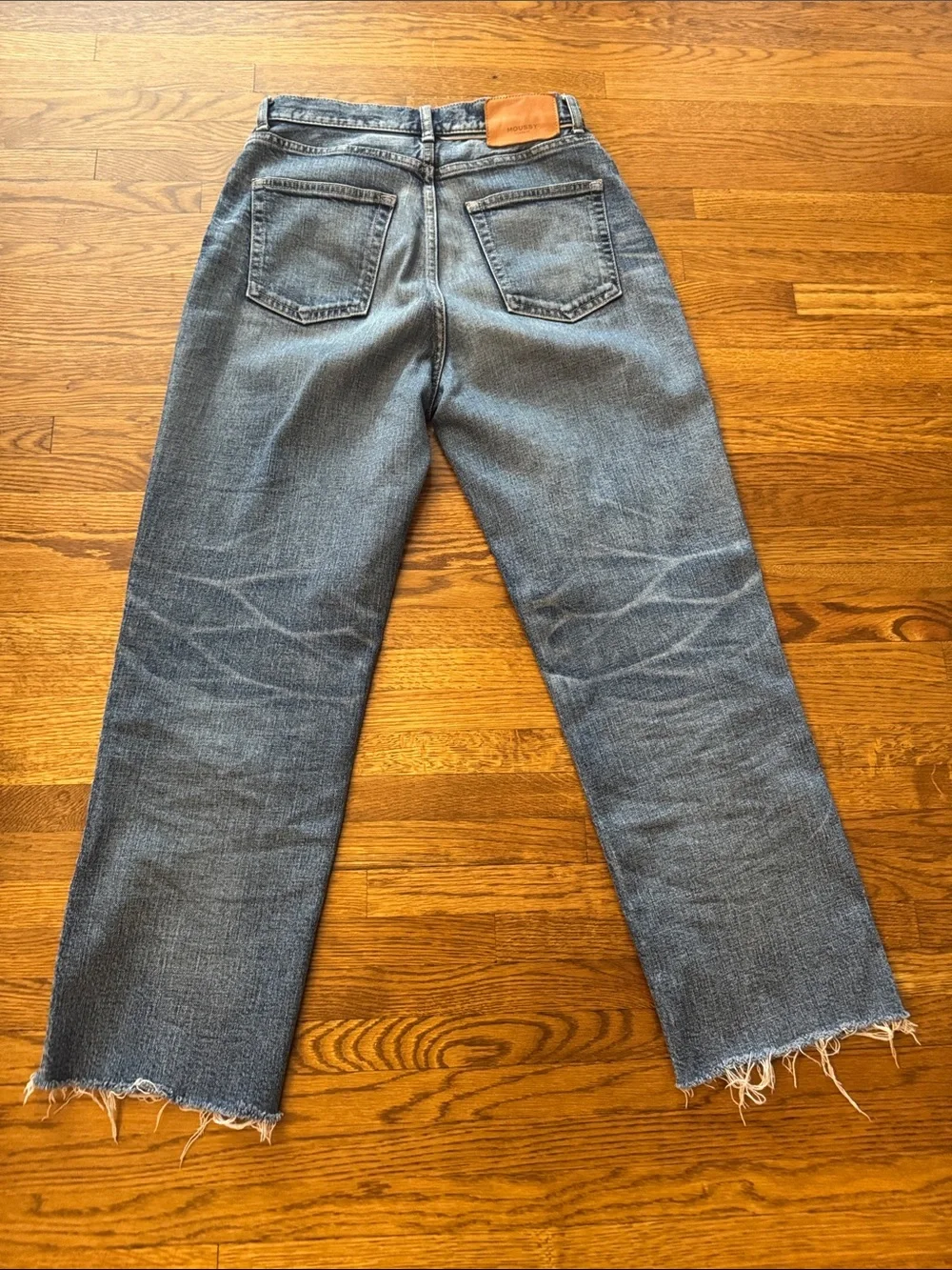 Moussy Evelyn Cropped Straight Hi Jean